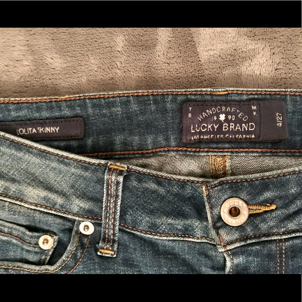 Lucky Brand ‘Lolita Skinny’ sz 4/27 $14 OBO